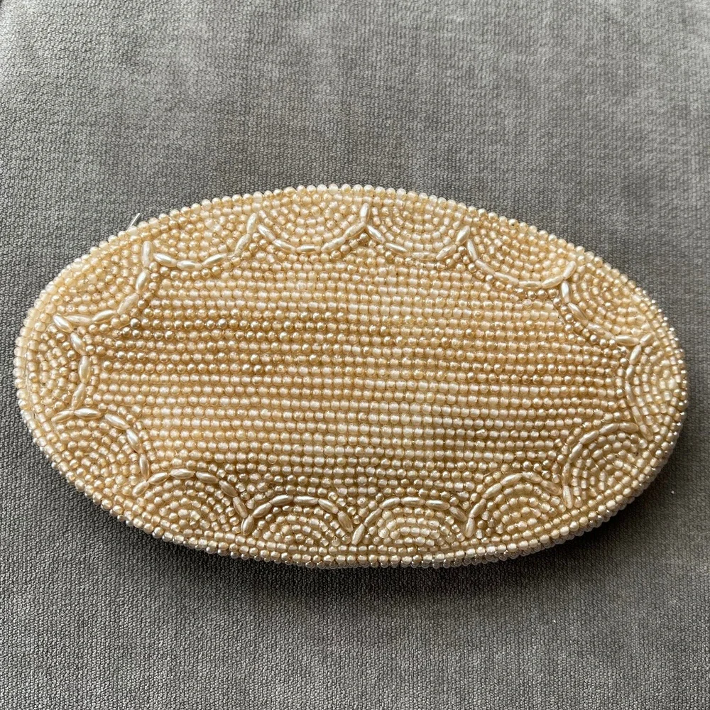Vintage Beaded Clutch - Picture 1 of 6